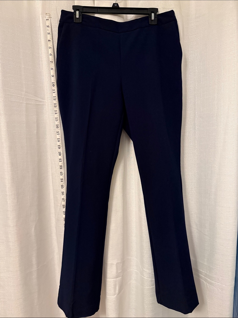 Jaclyn Smith Ladies Navy Dress Pants - Straight Leg